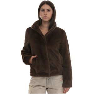 Guess, Dames, Jassen, Bruin, Maat: M Poliester,