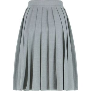 Les Filles d'Eva, Dames, Rokken, Grijs, Maat: S Wol,