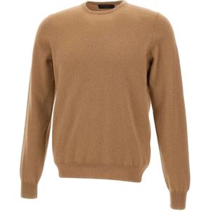 Gran Sasso, Heren, Truien, Bruin, Maat: M Wol,