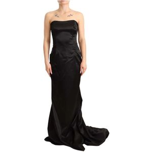 Dolce & Gabbana - Kokerjurk - Zwart - Strapless - Zijde