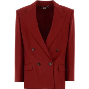 Stella McCartney, Dames, Jassen, Rood, Maat: 3XS Wol,
