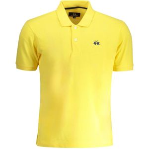 Poloshirt - Geel - Classic Fit - Korte Mouwen