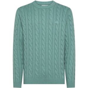 Sun68, Heren, Truien, Groen, Maat: S