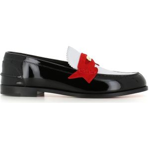 Christian Louboutin, Dames, Schoenen, Zwart, Maat: 37 EU Leer,