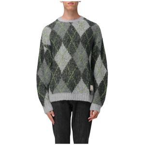 Emporio Armani, Heren, Truien, Veelkleurig, Maat: S Wol,