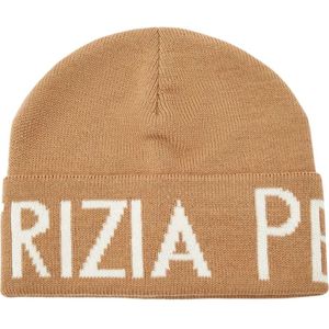 Patrizia Pepe, Dames, Accessoires, Beige, Maat: ONE Size Wol,