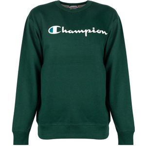Champion, Heren, Sweatshirts & Hoodies, Groen, Maat: XL Katoen,