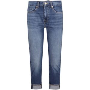 7 For All Mankind, Dames, Jeans, Blauw, Maat: W24 Katoen,