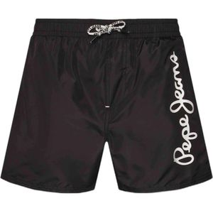 Pepe Jeans, Heren, Badkleding, Zwart, Maat: M Poliester,