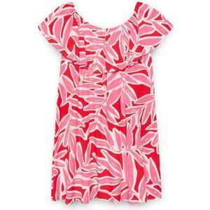 Fiorella Rubino, Dames, Jurken, Rood, Maat: XS Viscose,