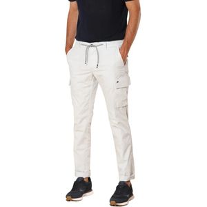 Mason's, Heren, Broeken, Grijs, Maat: L Katoen,