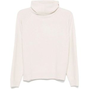 Liu Jo, Dames, Truien, Beige, Maat: S Wol,