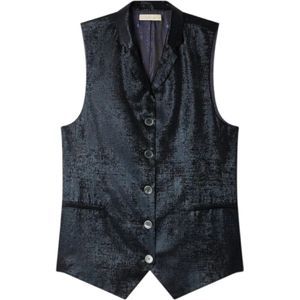 Mes Demoiselles, Dames, Jassen, Zwart, Maat: S Poliester,