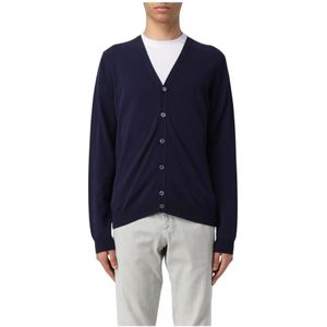 Zanone, Heren, Truien, Blauw, Maat: 4XL Wol,