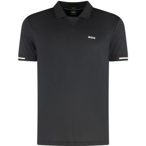 Hugo, Heren, Tops, Zwart, Maat: M Poliester,