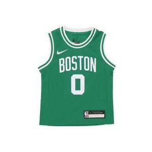 Nike Jayson Tatum NBA Icon Edition Shirt , Green , Heren , Maat: L