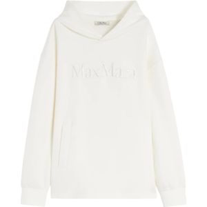 Max Mara - Sweatshirt - Beige - Oversized Hoodie - Katoen