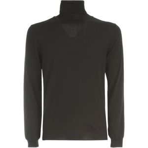 Zanone, Heren, Truien, Zwart, Maat: 3XL Wol,