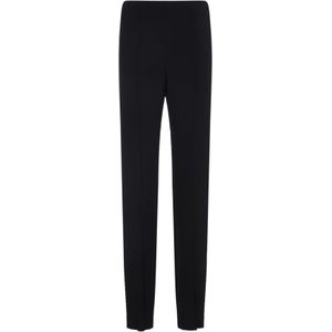 Giorgio Armani, Dames, Broeken, Zwart, Maat: M
