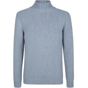 Eleventy, Heren, Truien, Blauw, Maat: S Wol,