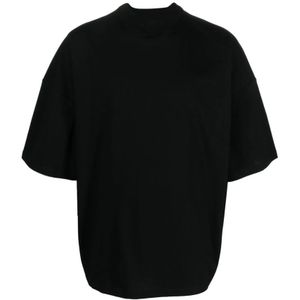 Jil Sander, Heren, Tops, Zwart, Maat: L