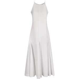 Sportmax, Dames, Jurken, Wit, Maat: 2XS