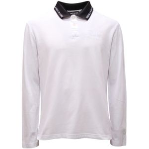 Versace, Heren, Tops, Wit, Maat: M Katoen,