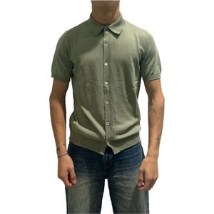 Rayne 1896, Heren, Overhemden, Groen, Maat: S
