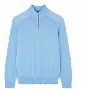 Paul & Shark, Heren, Truien, Blauw, Maat: L Katoen,