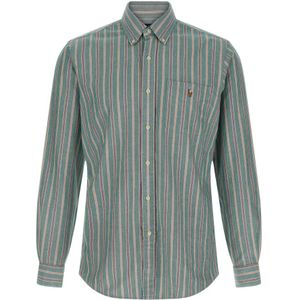 Polo Ralph Lauren, Heren, Overhemden, Veelkleurig, Maat: XL Katoen,