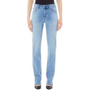 Liu Jo, Dames, Jeans, Blauw, Maat: W24 Denim,