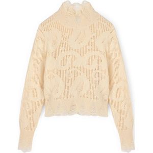 Motivi, Dames, Truien, Wit, Maat: XS Wol,