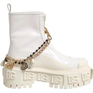 Dolce & Gabbana, Dames, Schoenen, Wit, Maat: 36 EU Katoen,
