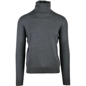 Alpha Studio, Heren, Truien, Grijs, Maat: 2XL Zijde,
