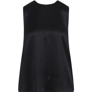 Tom Ford, Dames, Tops, Zwart, Maat: 2XS Zijde,