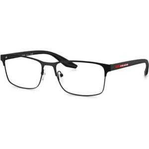 Prada, Heren, Accessoires, Zwart, Maat: 55 MM