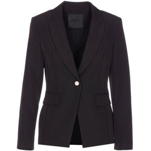 Liu Jo, Dames, Jassen, Zwart, Maat: XS Poliester,