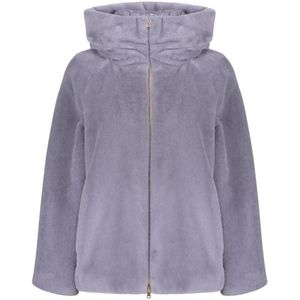 Herno, Dames, Jassen, Paars, Maat: 3XL Katoen,