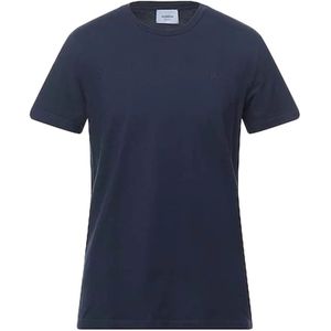 Dondup, Heren, Tops, Blauw, Maat: M Katoen,