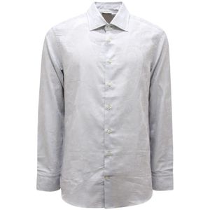 Etro, Heren, Overhemden, Blauw, Maat: M