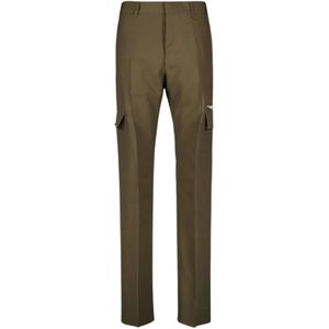 Givenchy, Heren, Broeken, Groen, Maat: L Wol,