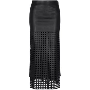 Emporio Armani, Dames, Rokken, Zwart, Maat: XS