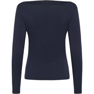 Saint Tropez, Dames, Tops, Blauw, Maat: L