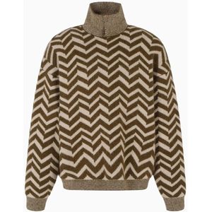 Emporio Armani, Heren, Truien, Bruin, Maat: M