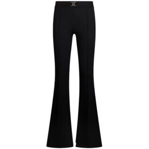 Liu Jo - Elegante Stretch Broek - Zwart - Boot-cut Design