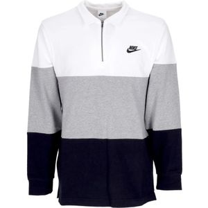 Nike - Club Fleece+ - Polo met Lange Mouwen - Katoen