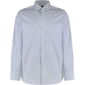 Zegna, Heren, Overhemden, Wit, Maat: XL Katoen,