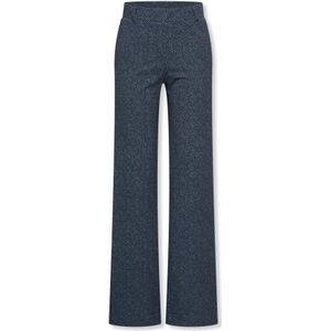 Helena Hart - 7607Twe - Broek - Blauw - Lano Tweed - Flared Model