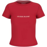 GUESS - Shirt - Rood/Wit - T-shirt