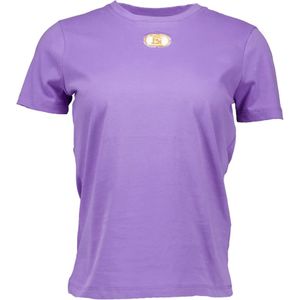 Elisabetta Franchi, Dames, Tops, Paars, Maat: XL Katoen,